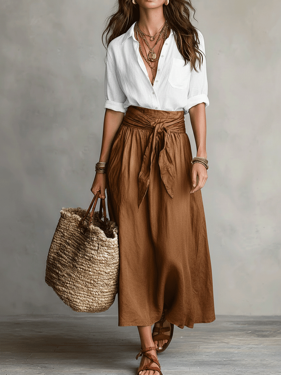 Vera ™ | Jupe Boho Élégance Sans Effort