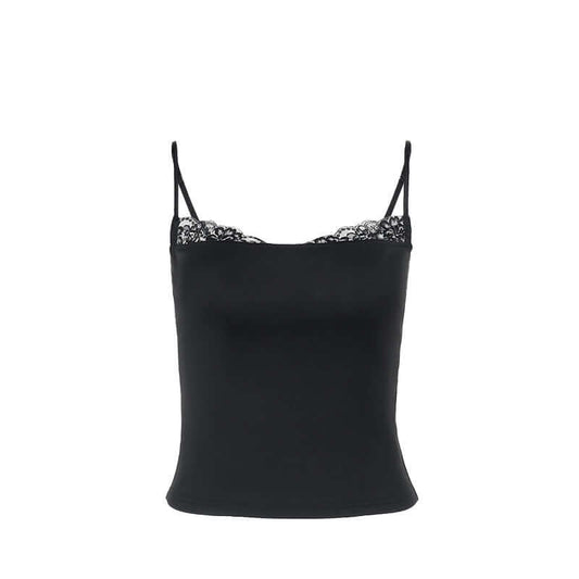 Signature Fit Slim Lace Patchwork Camisole Top