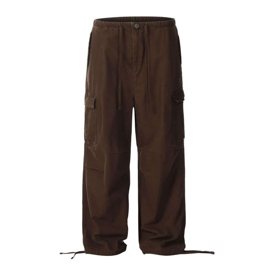 Tailored Urban Paratrooper Work Pants Multiple Pockets
