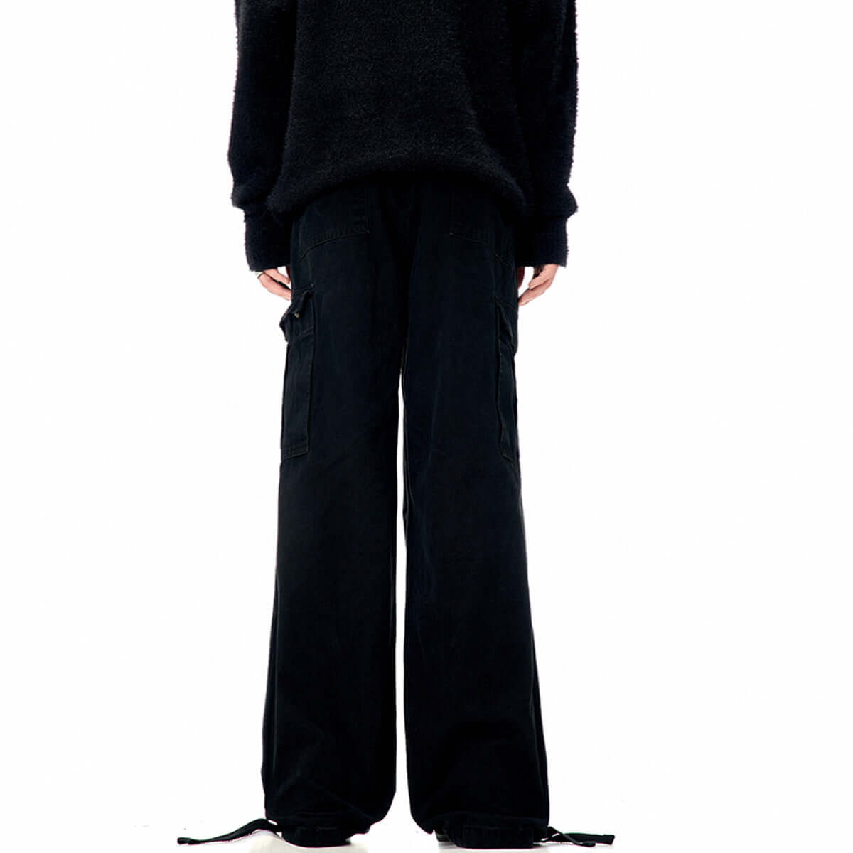 Tailored Urban Paratrooper Work Pants Multiple Pockets