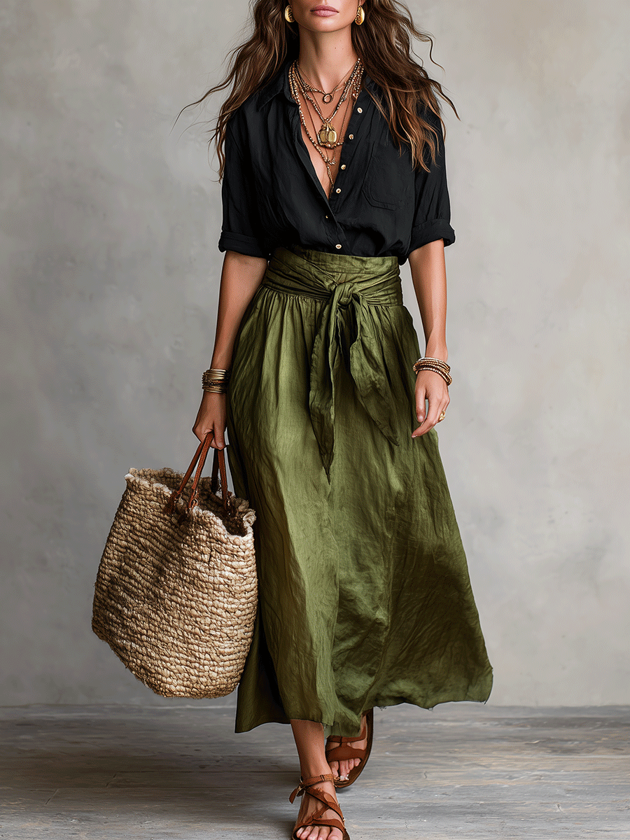 Vera ™ | Jupe Boho Élégance Sans Effort