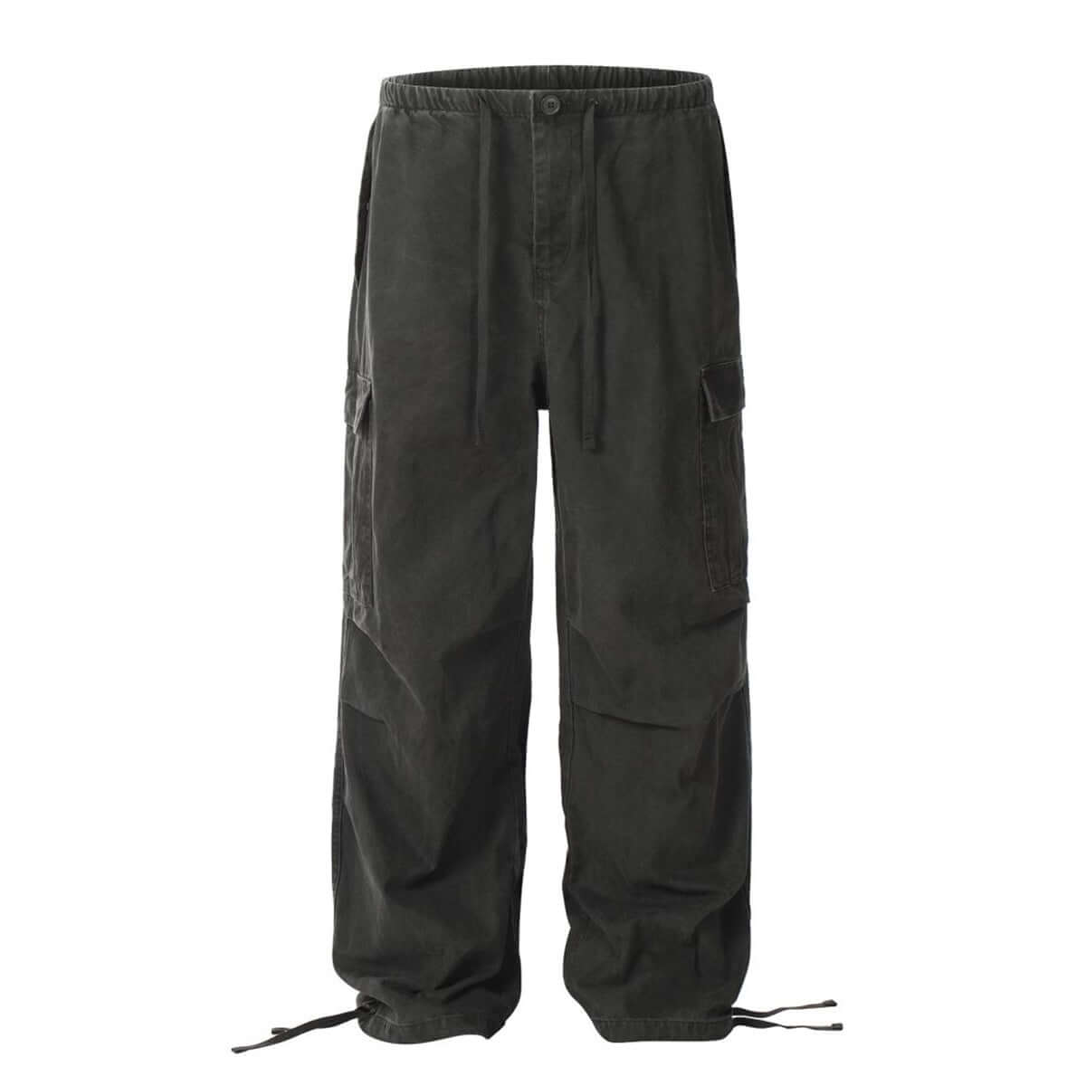 Tailored Urban Paratrooper Work Pants Multiple Pockets